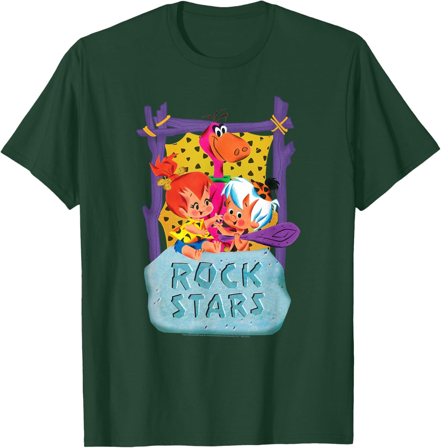 The Flintstones Pebbles and Bam Bam Rock Stars T-Shirt - T-Shirt | Forest