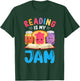 Reading is My Jam Funny I Love to Read Books Boy Girl T-Shirt - T-Shirt | Forest