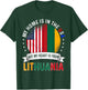 Lithuanian American Patriot Heart is from Lithuania Flag T-Shirt - T-Shirt | Forest