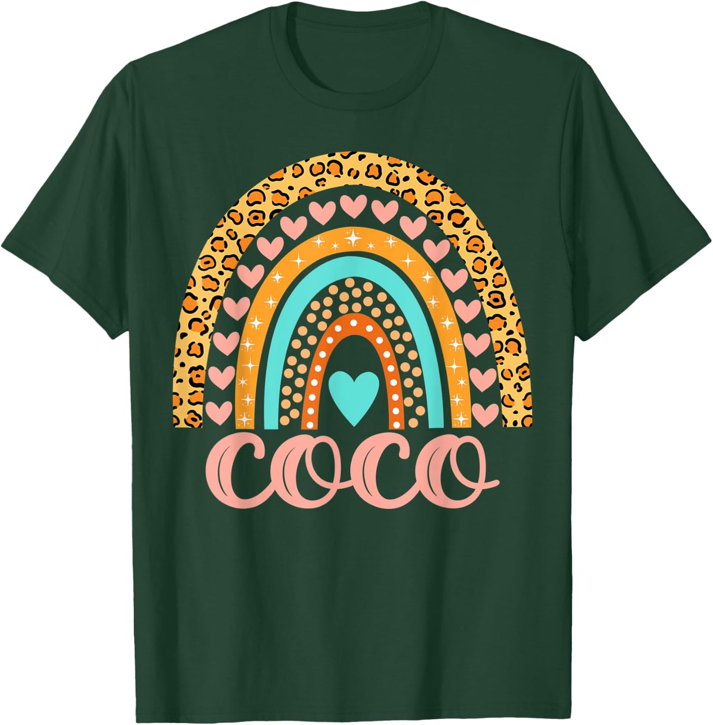 Coco Coco Name Birthday Shirt Gift T-Shirt - T-Shirt | Forest