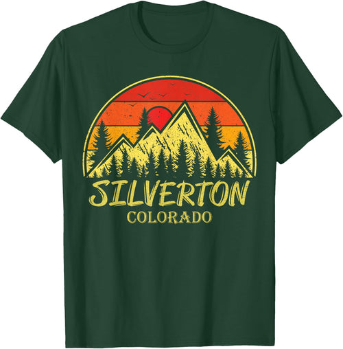 Vintage Silverton Colorado CO Mountains Hike Hiking Souvenir