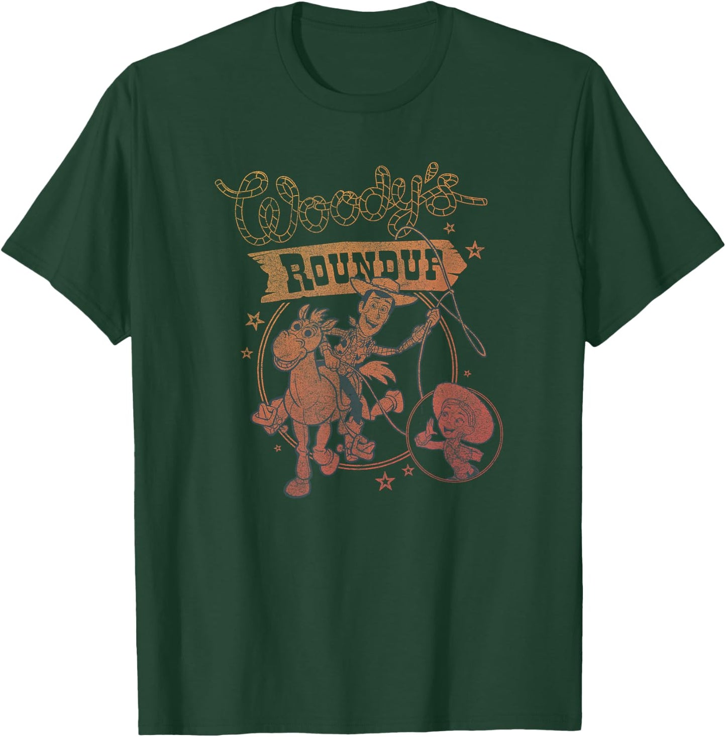 Disney Toy Story Woody's Roundup Group Poster T-Shirt - T-Shirt | Forest