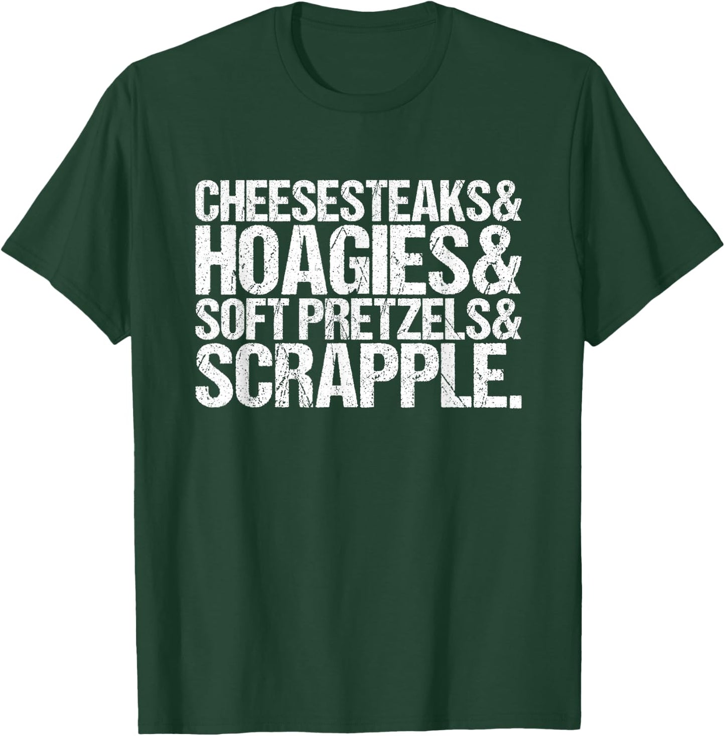 Philly Cheesesteak Philadelphia Souvenir T-Shirt - T-Shirt | Forest