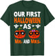 Our First Halloween As Mr. And Mrs. Married Couple Costume T-Shirt - T-Shirt | Forest