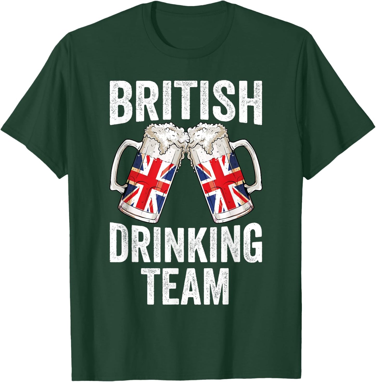 British Drinking Team Cheers Great Britain Beer Oktoberfest T-Shirt - T-Shirt | Forest