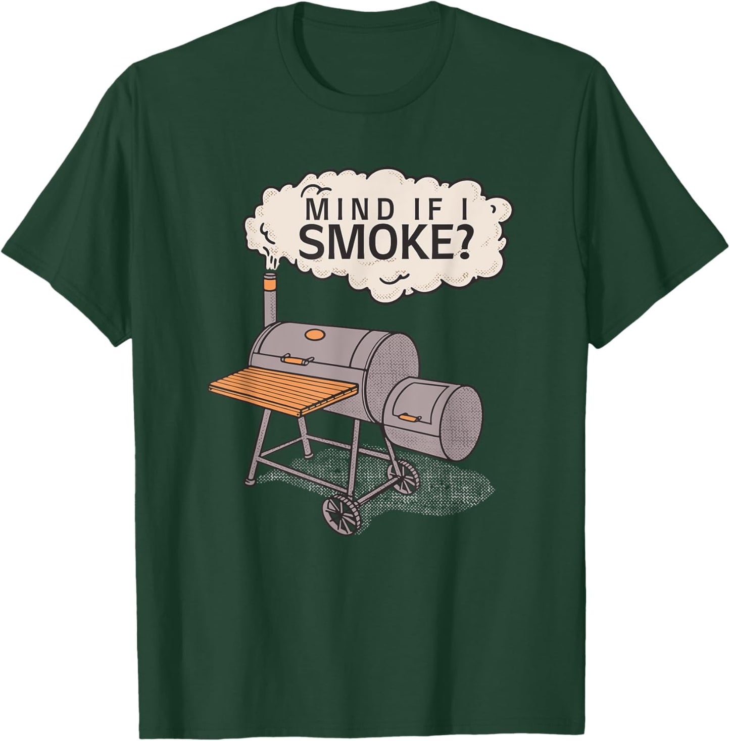 Funny Meat Smoker Meme Backyard Grill Summer Party Women T-Shirt - T-Shirt | Forest