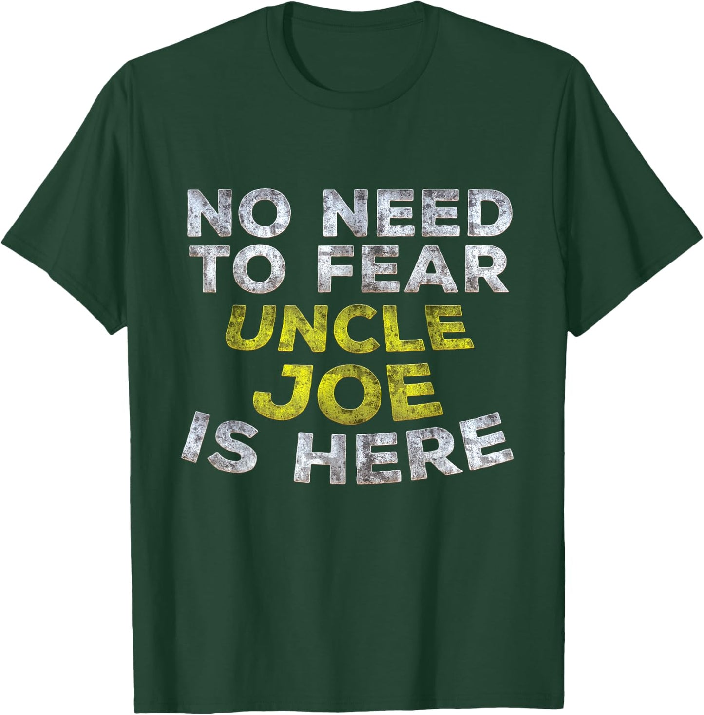 JOE Funny Uncle Gift Family Name Text T-Shirt - T-Shirt | Forest