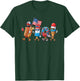 Cool Patriotic Food Characters 4th of July Cartoon Design T-Shirt - T-Shirt | Forest