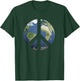 World Peace Earth Day Awareness Celebration Peace On Earth T-Shirt - T-Shirt | Forest