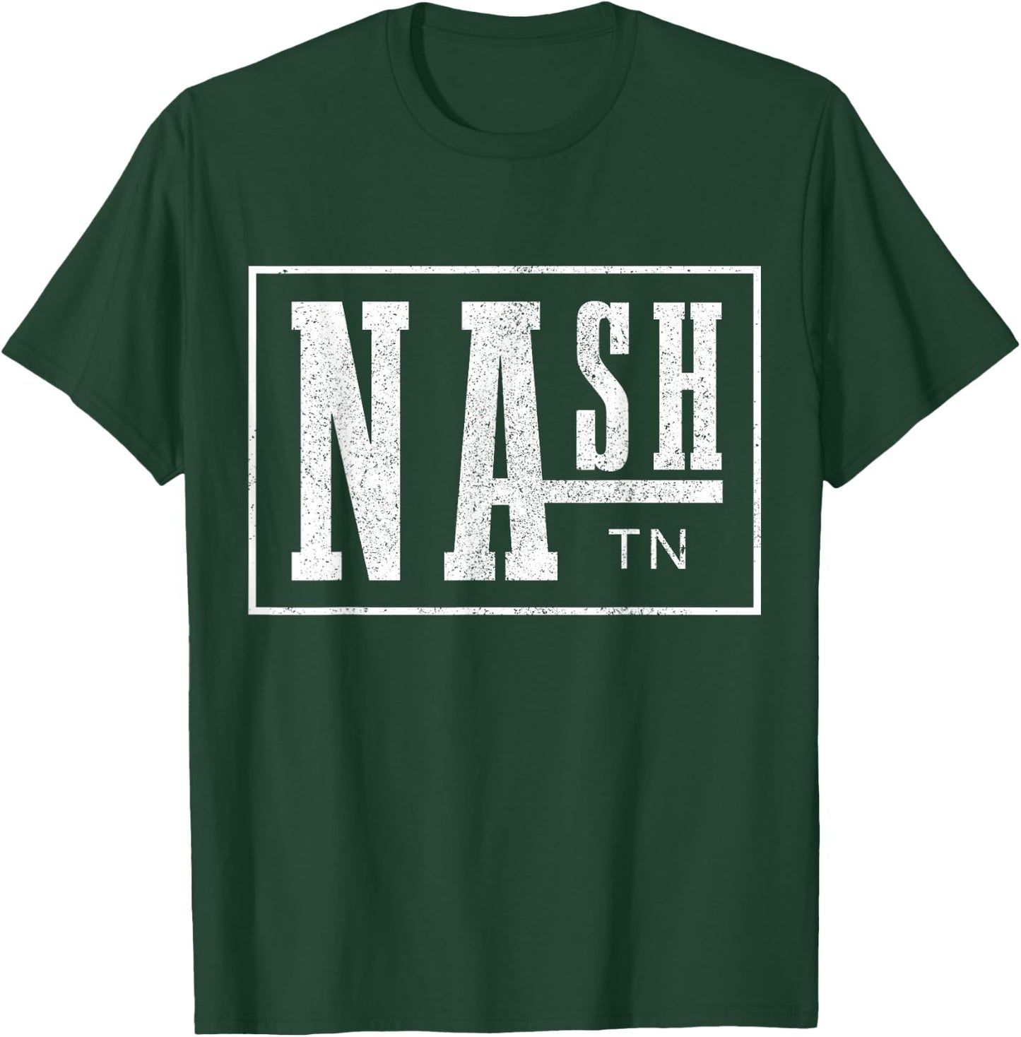 Nashville Tennessee Country Music City Vintage Nash TN T-Shirt - T-Shirt | Forest