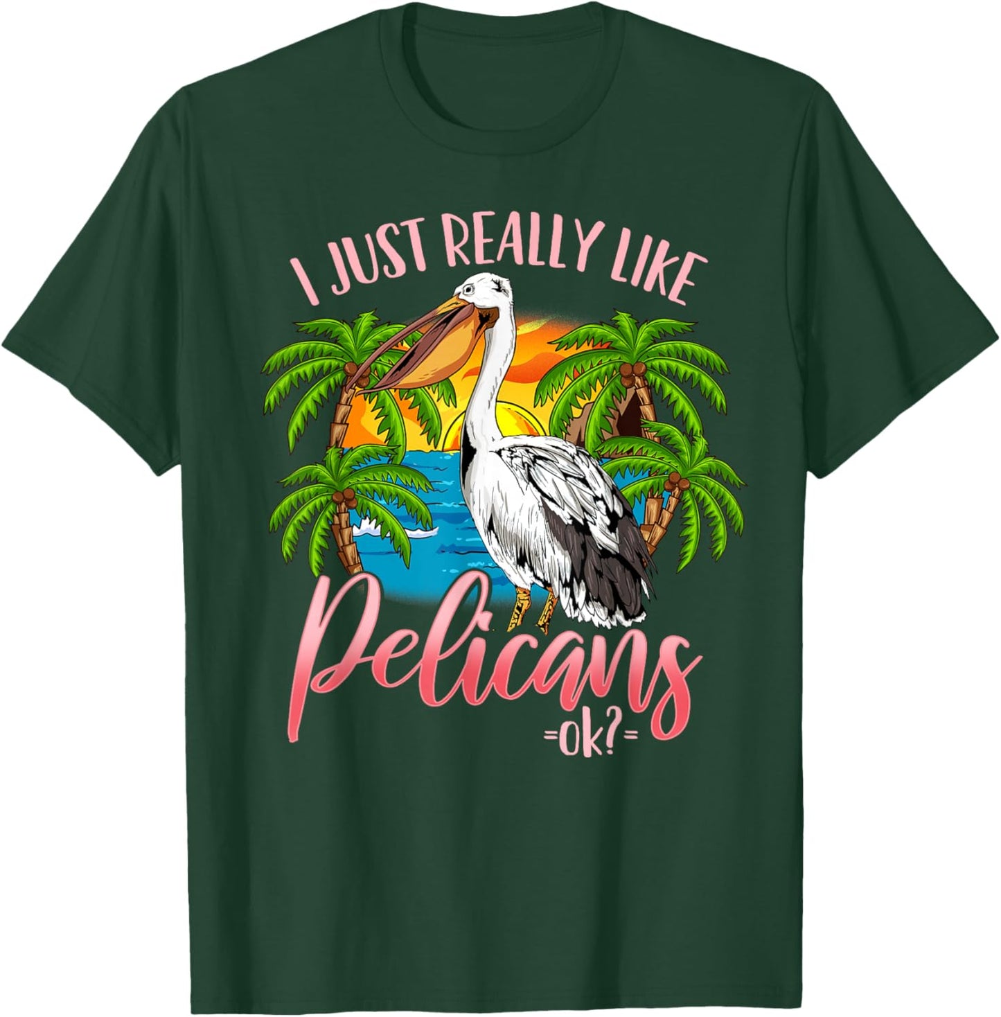 Pelican T-Shirt - T-Shirt | Forest