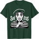 Say Less Mime Shushing Funny Z Generation Slang Saying T-Shirt - T-Shirt | Forest