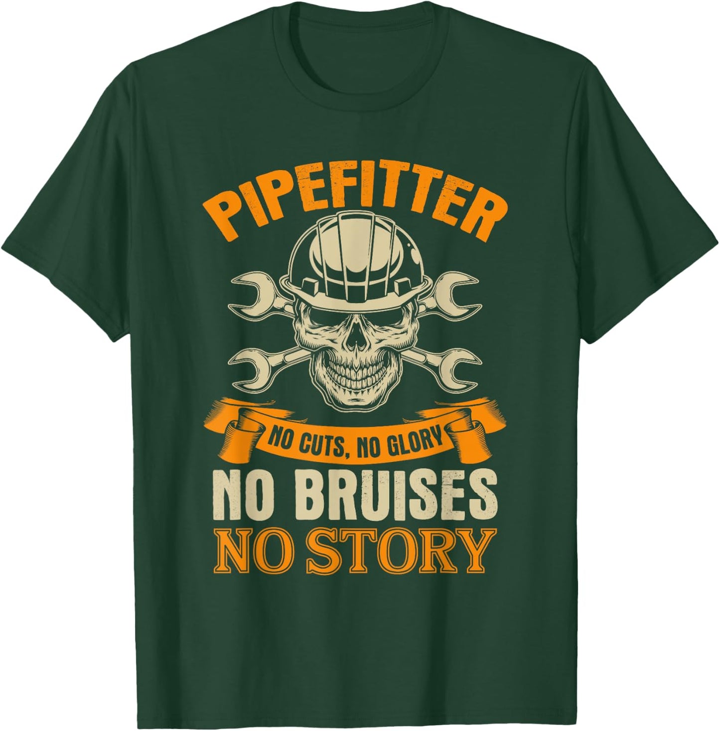Funny Pipefitter Shirt for Union Members T-Shirt - T-Shirt | Forest