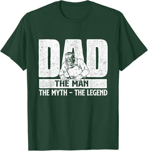 Dad Man Myth Legend - Welder Iron Worker Metalworking Weld T-Shirt - T-Shirt | Forest