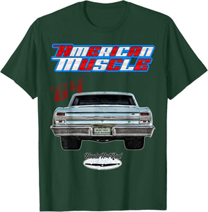 1964 Chevelle,Muscle Car,SS454,SS427,SS396,Hotrod,drag race T-Shirt - T-Shirt | Forest