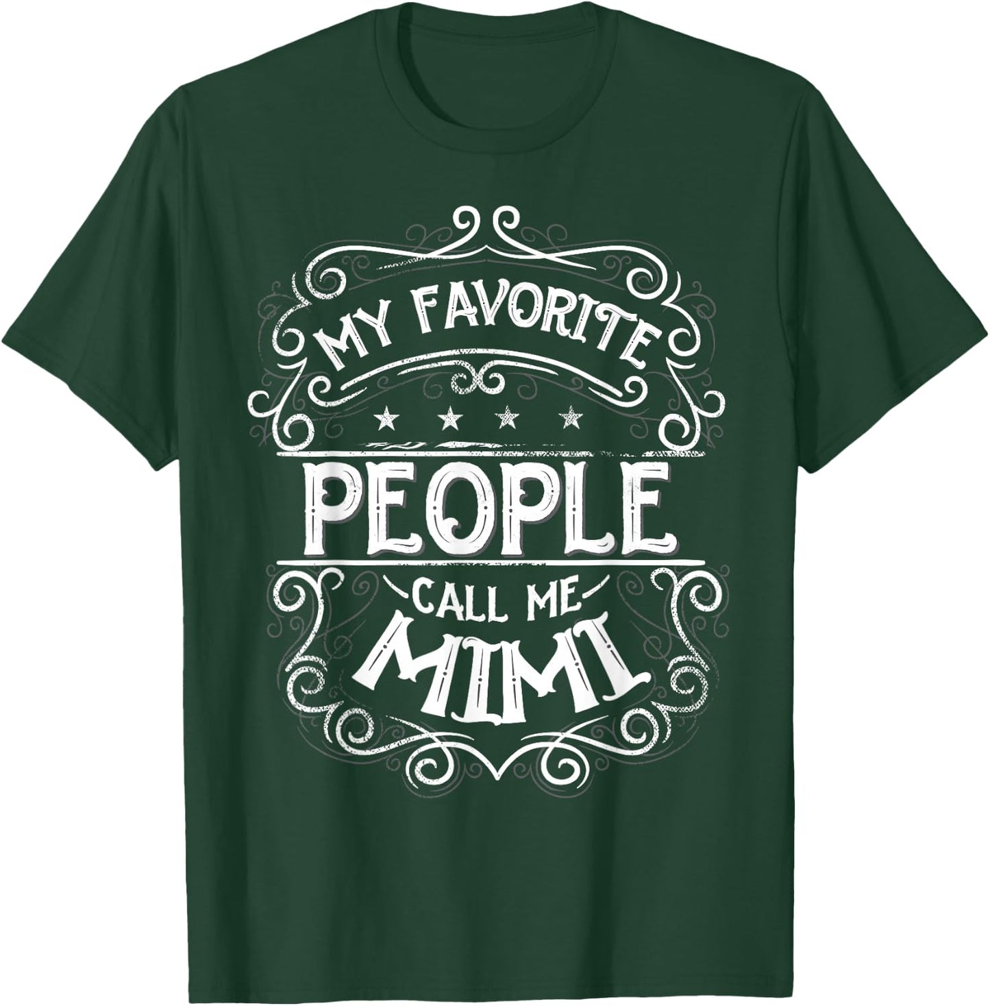 People Call Me Mimi Shirt, Grandma Gifts from Grandchildren T-Shirt - T-Shirt | Forest