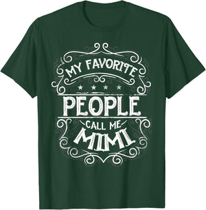 People Call Me Mimi Shirt, Grandma Gifts from Grandchildren T-Shirt - T-Shirt | Forest