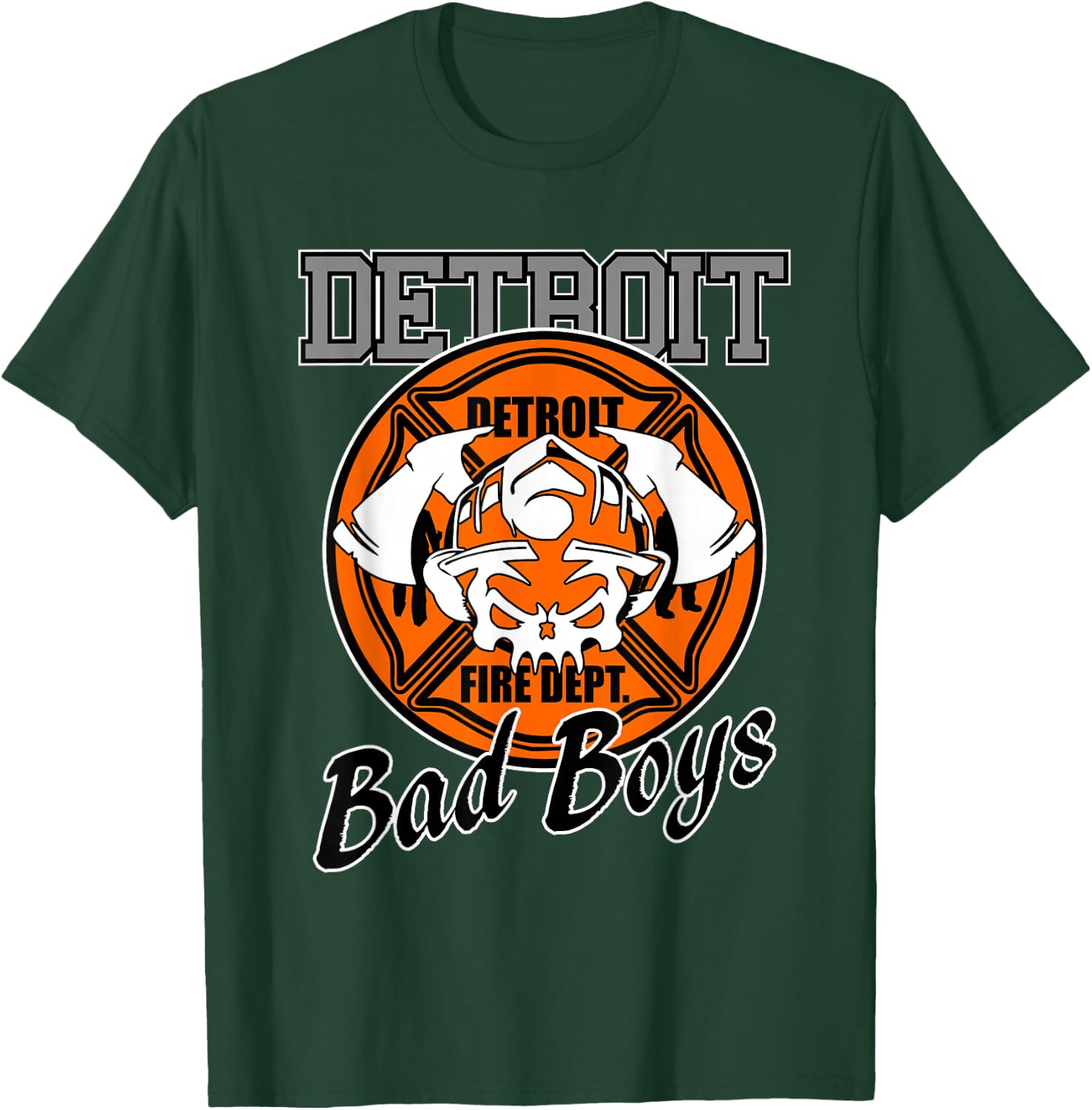 Detroit FIRE Department The Boys are Bad T-Shirt - T-Shirt | Forest
