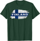 Finnish Flag Sisu Finn Pride Scandinavian Culture Finland T-Shirt - T-Shirt | Forest