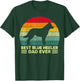 Funny Vintage Best Blue Heeler Dad Ever Father's Day T-Shirt - T-Shirt | Forest
