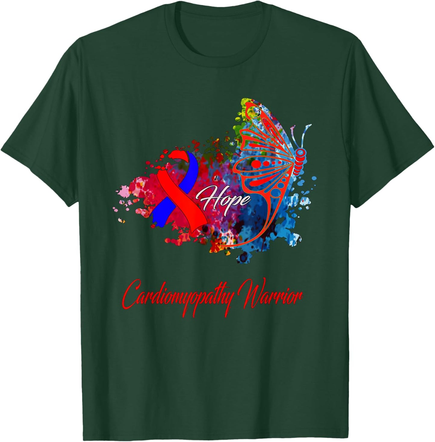 cardiomyopathy Awareness T-Shirt - T-Shirt | Forest