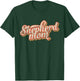 Vintage German Shepherd Mom Gift Dog Lover Pet Shepard Mama T-Shirt - T-Shirt | Forest