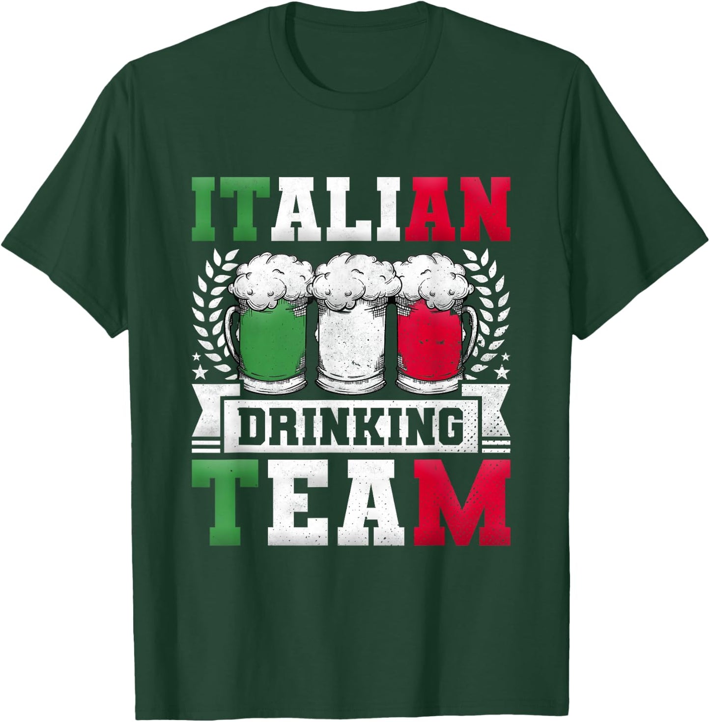 Italian Drinking Team, Beer Day T-Shirt - T-Shirt | Forest