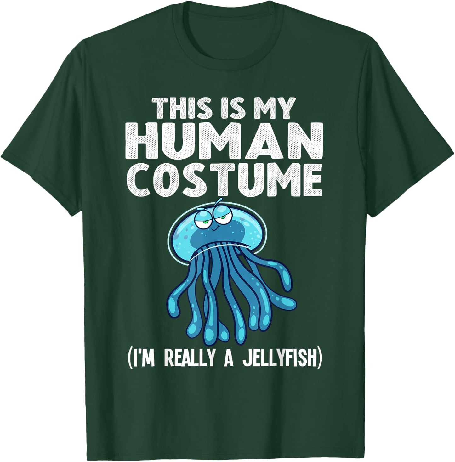 Funny Jellyfish Design For Kids Men Women Jellyfish Costume T-Shirt - T-Shirt | Forest