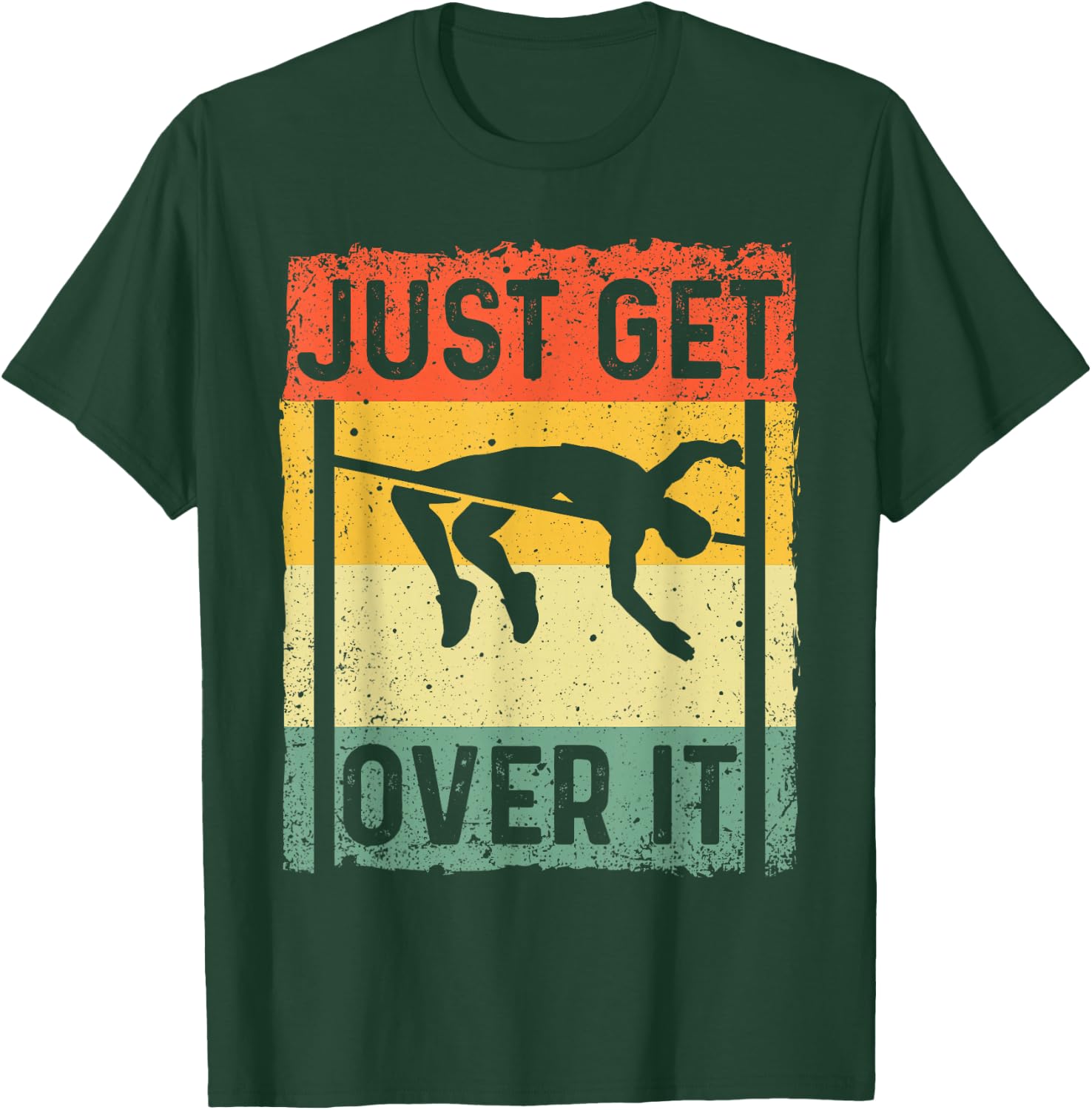 Cool High Jump Design Women High Jump Sport Lovers T-Shirt - T-Shirt | Forest