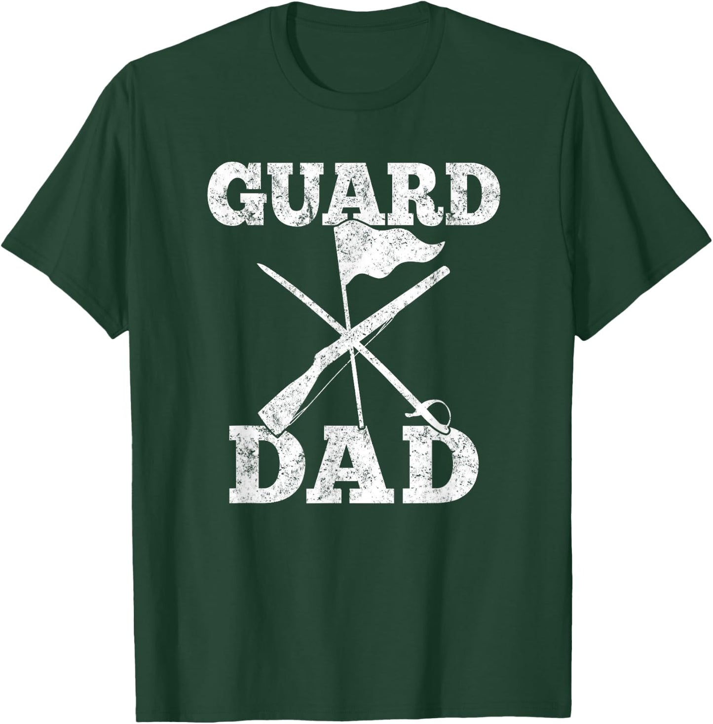 Color Guard Dad Shirt T-Shirt - T-Shirt | Forest