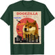 Large Shiba inu Dog Dogezilla T-Shirt - T-Shirt | Forest