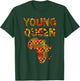 Cool Kente Cloth Art Kids Girls African Print African Queen T-Shirt - T-Shirt | Forest