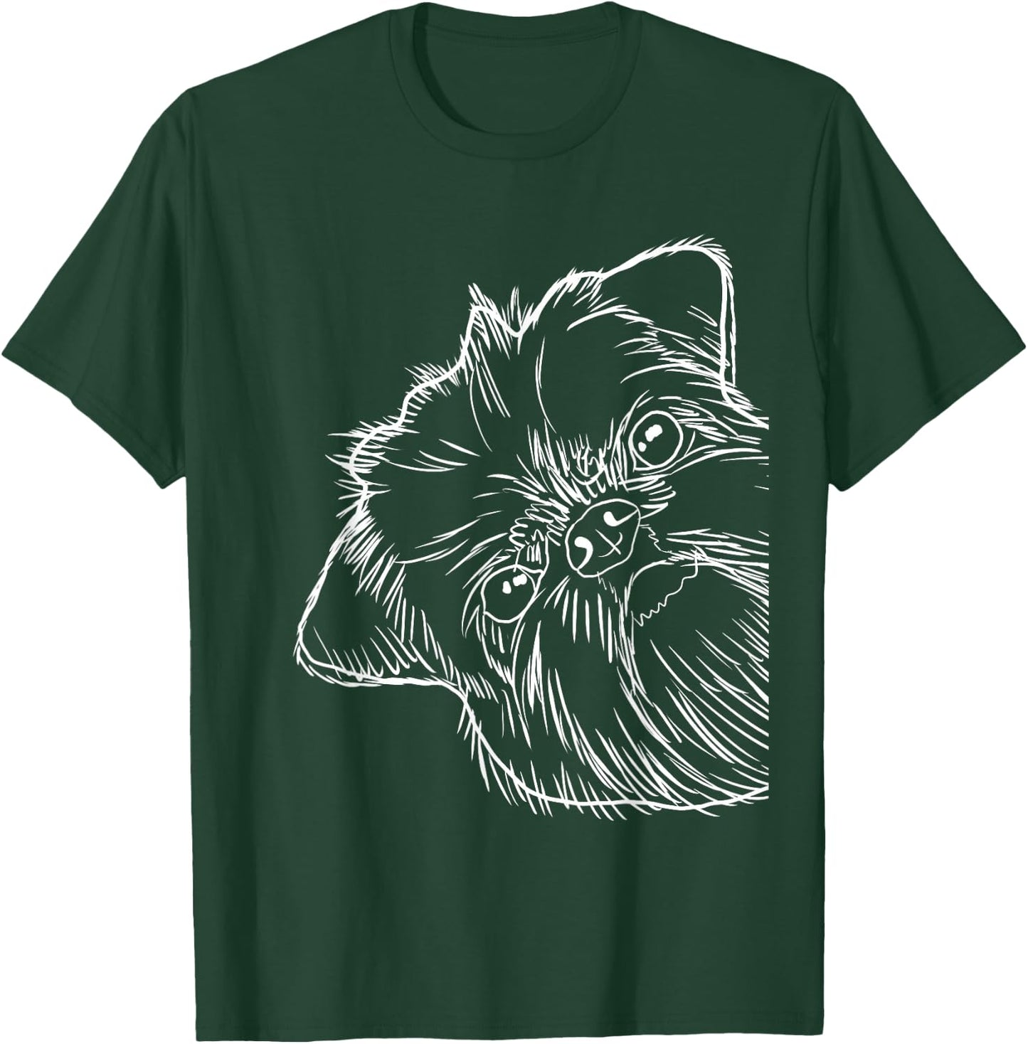 Funny Dog Brussels Griffon T-Shirt - T-Shirt | Forest