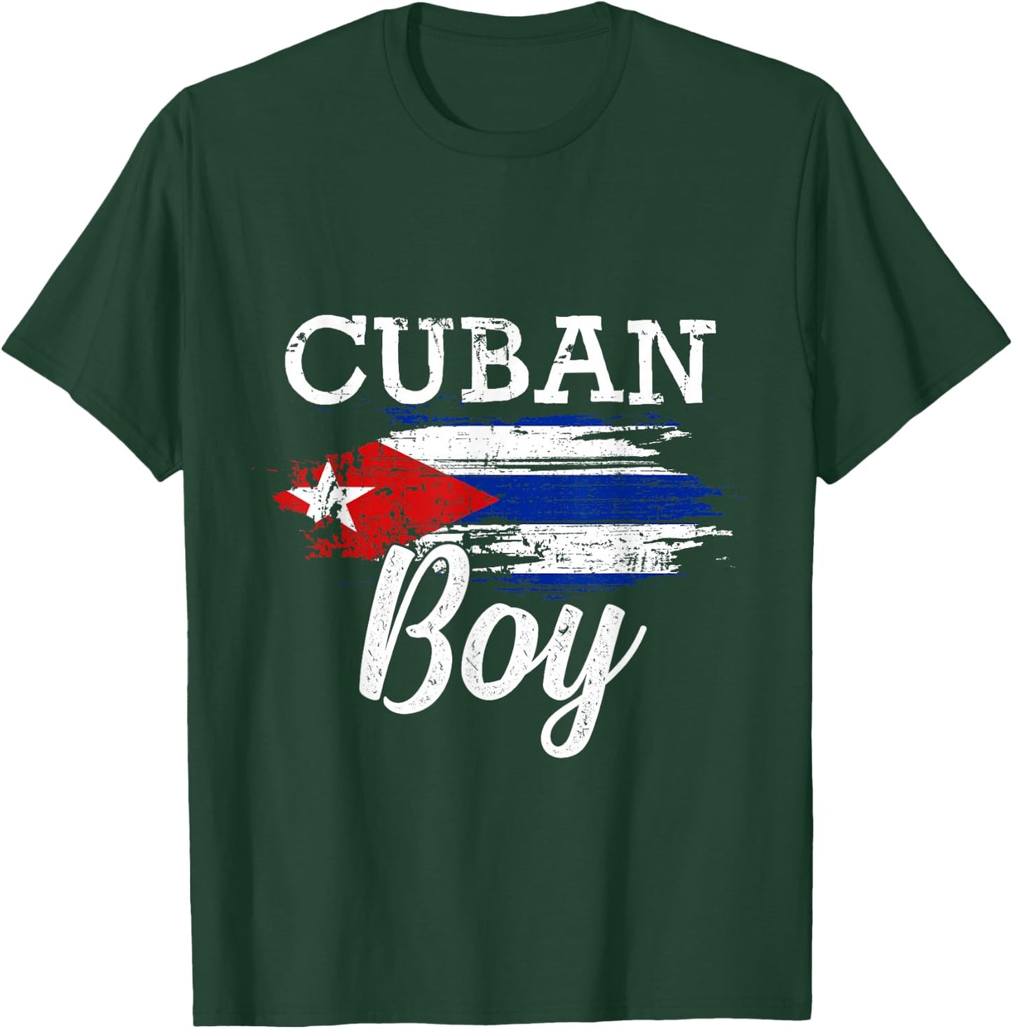 Funny Cuba Lover Graphic for Boys Men Kids Cuban T-Shirt - T-Shirt | Forest