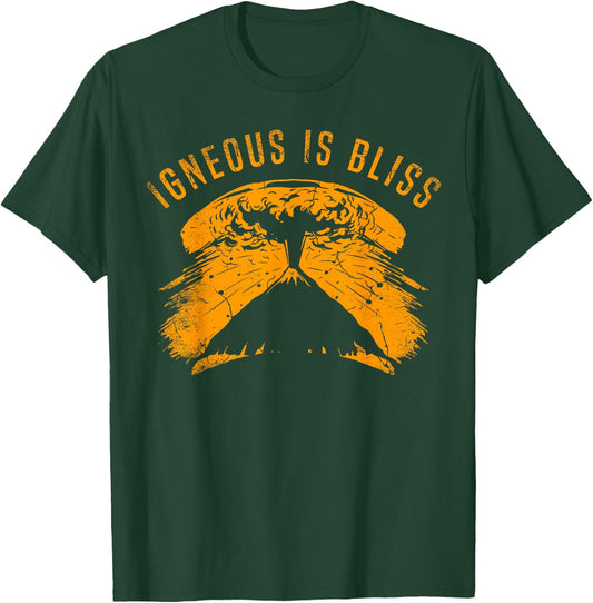 Igneous is Bliss Geology's Greatest Rockhound Rock Collector T-Shirt - T-Shirt | Forest
