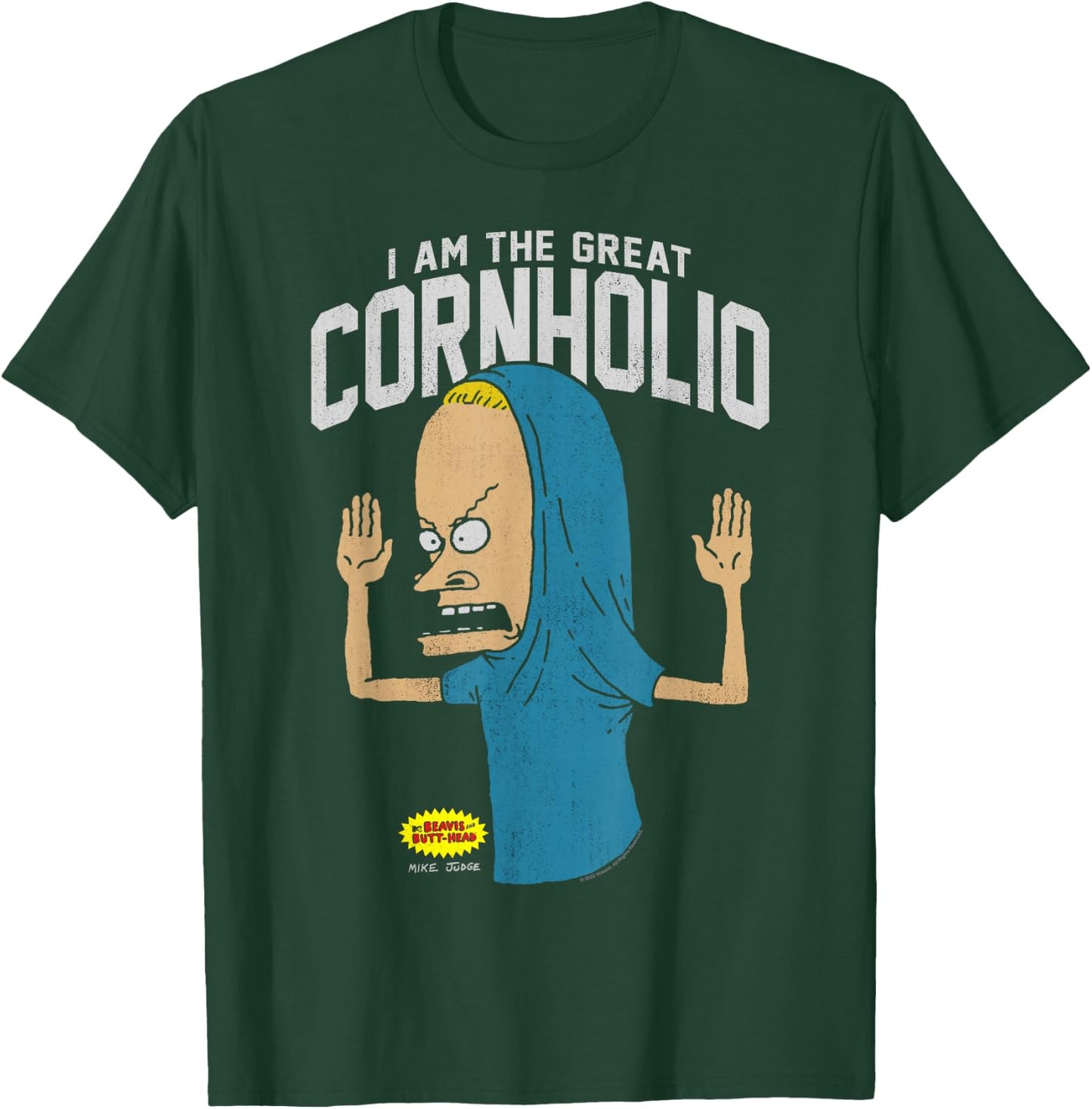 Beavis and Butt-Head I Am The Great Cornholio Small T-Shirt - T-Shirt | Forest