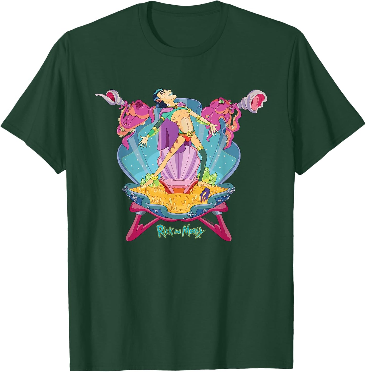 Rick and Morty Fabulous Mr. Nimbus T-Shirt - T-Shirt | Forest