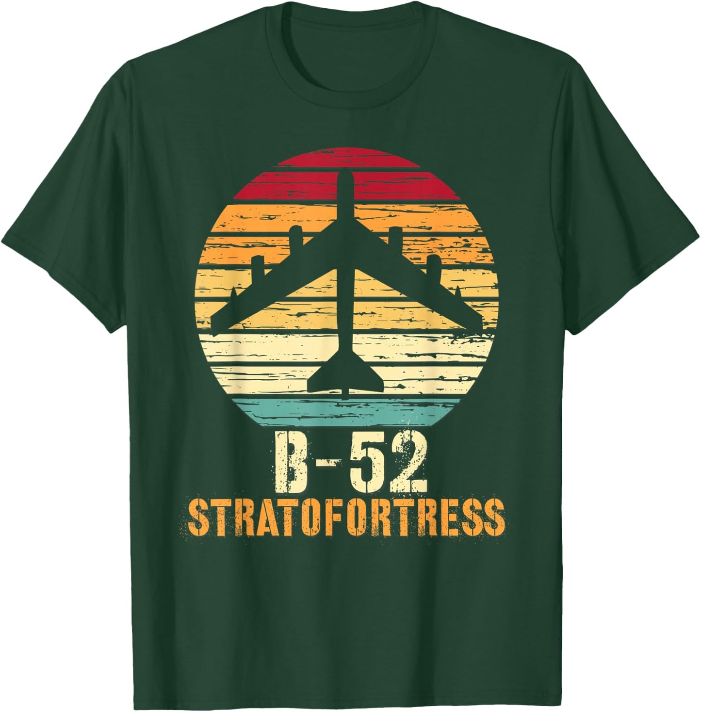 Vintage B-52 Stratofortress Aviation Shirt T-Shirt - T-Shirt | Forest