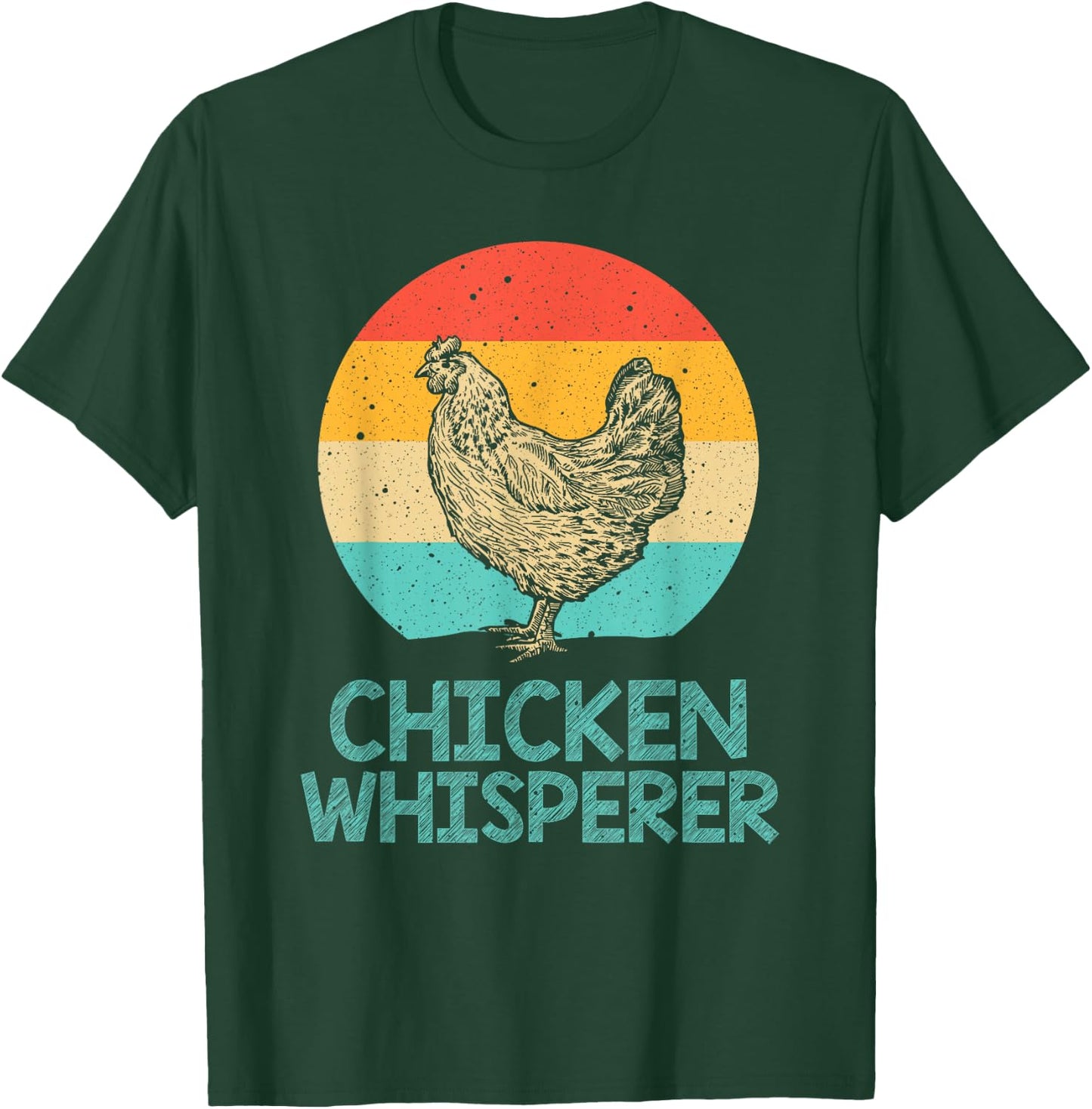 Cool Chicken Whisperer Women Chicken Lover Farmer T-Shirt - T-Shirt | Forest