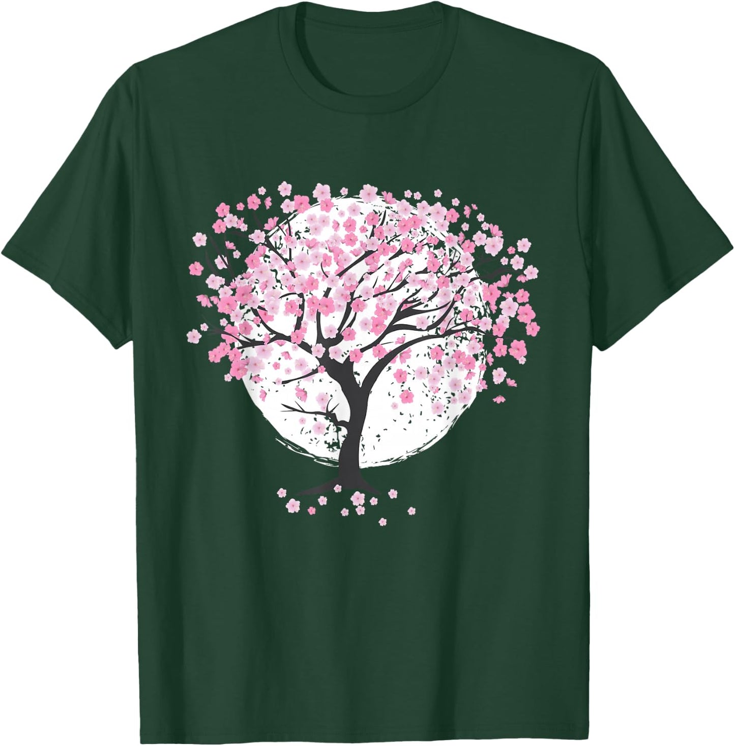 Cherry Blossoms, Cherry Tree, Japanese Blossoms, Spring Japanese T-Shirt - T-Shirt | Forest