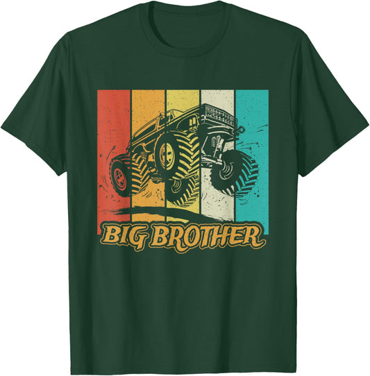 Im the Big Brother Monster Truck T-Shirt - T-Shirt | Forest