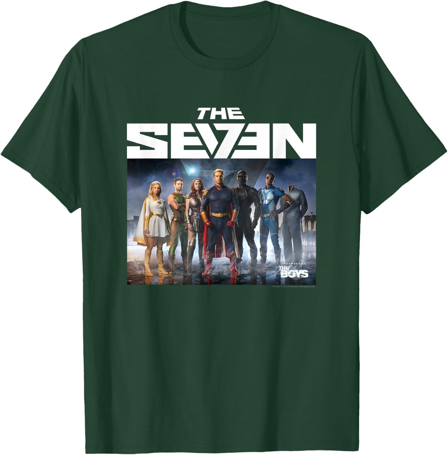 The Boys The Seven Photo Superhero TV Show T-Shirt - T-Shirt | Forest