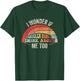 I Wonder If Chicken Wings Think About Me Too T-Shirt - T-Shirt | Forest