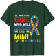 There's This Girl She Calls Me Mimi Grandma Autism Awareness T-Shirt - T-Shirt | Forest