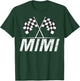 Race Car Birthday Party Racing Family Mimi Pit Crew T-Shirt - T-Shirt | Forest