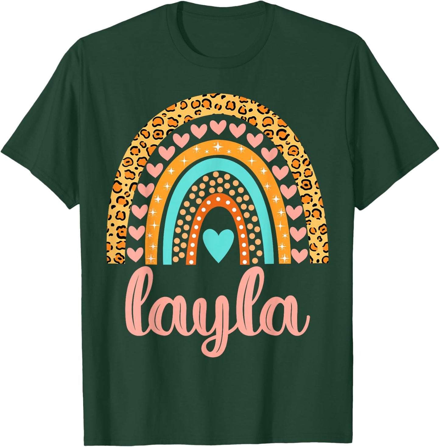 Layla Layla Name Birthday Shirt Gift T-Shirt - T-Shirt | Forest
