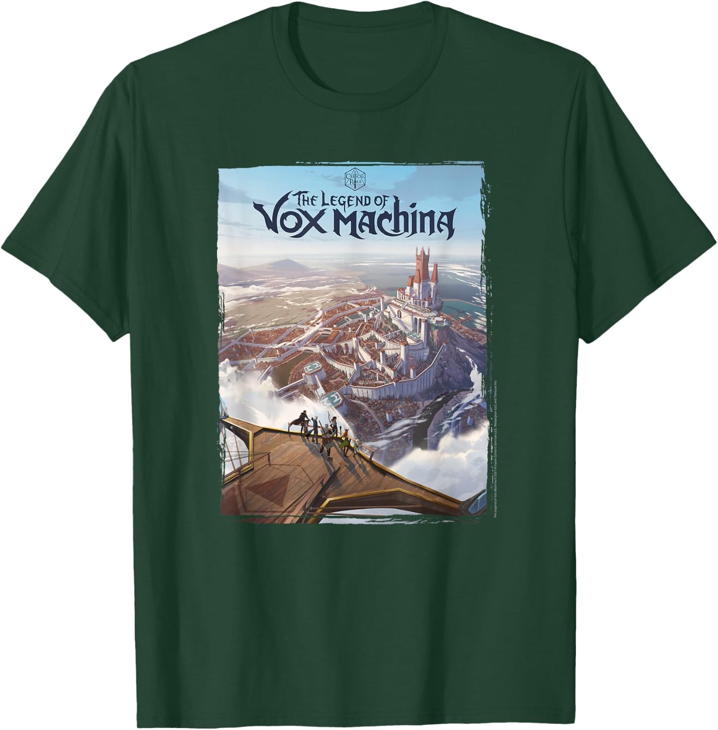 The Legend of Vox Machina Poster Art Small T-Shirt - T-Shirt | Forest