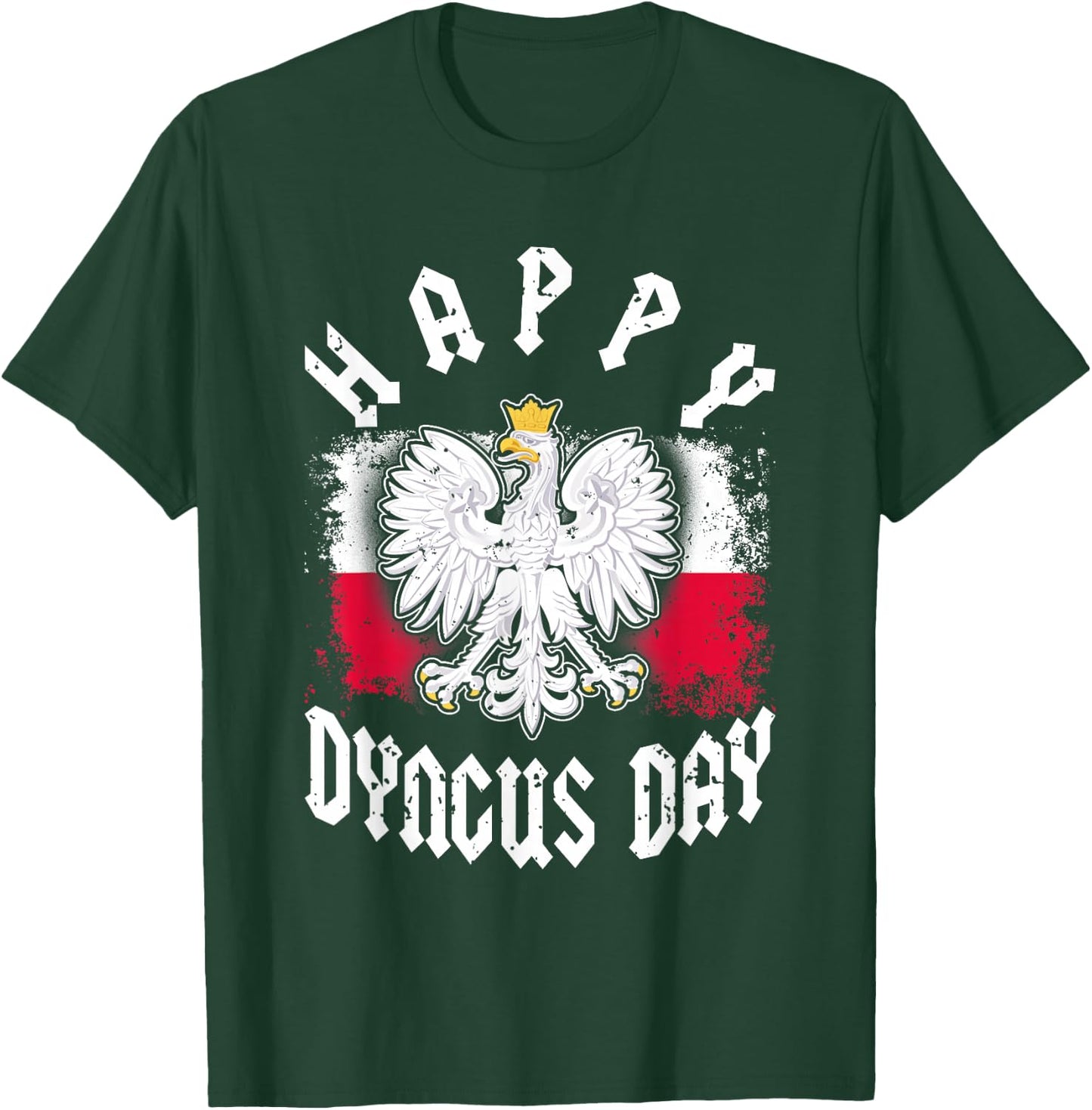 Happy Dyngus Day 2022 Polska Polish White Eagle Dyngus Day T-Shirt - T-Shirt | Forest