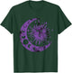 Meditation Yin Yang Sun Moon Distressed Purple T-Shirt - T-Shirt | Forest