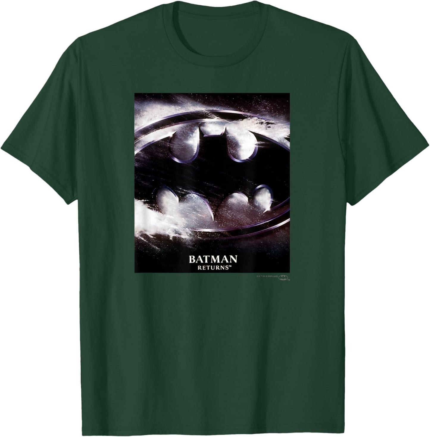 Batman Returns Snow Icon Poster T-Shirt - T-Shirt | Forest
